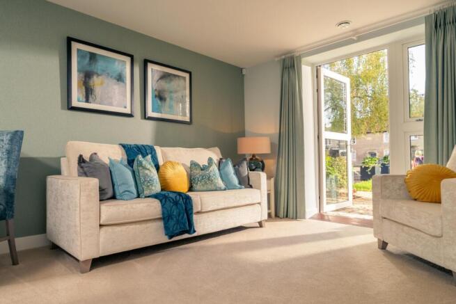 Show home living room